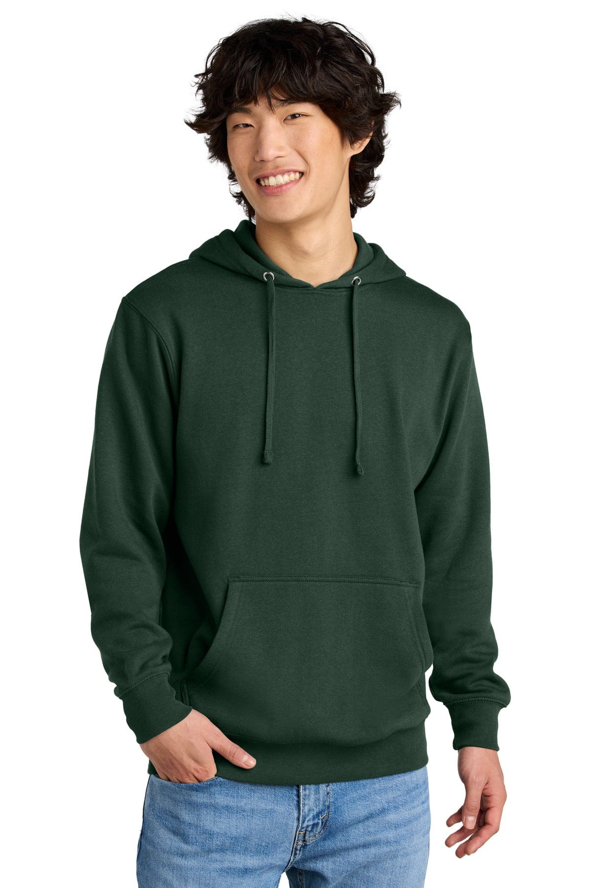 District Sweatshirts/Fleece XS / Forest Green District DT6100: V.I.T. Fleece Hoodie