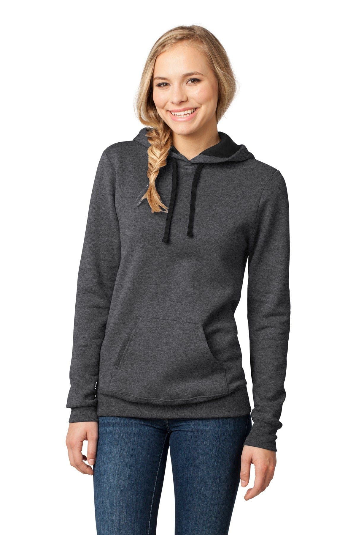 District Sweatshirts/Fleece XS / Heathered Charcoal DISCONTINUED  District ®  - Juniors The Concert Fleece ®  Hoodie. DT811