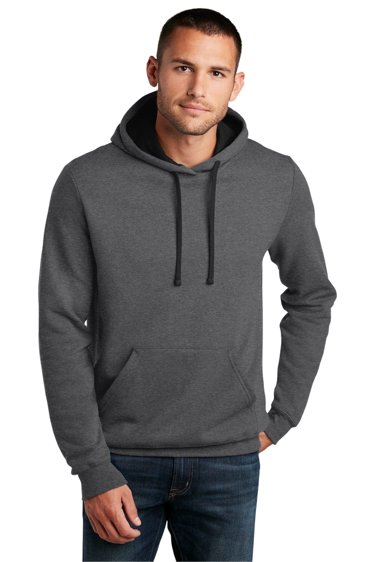 District Sweatshirts/Fleece XS / Heathered Charcoal District DT810: The Concert Fleece Hoodie
