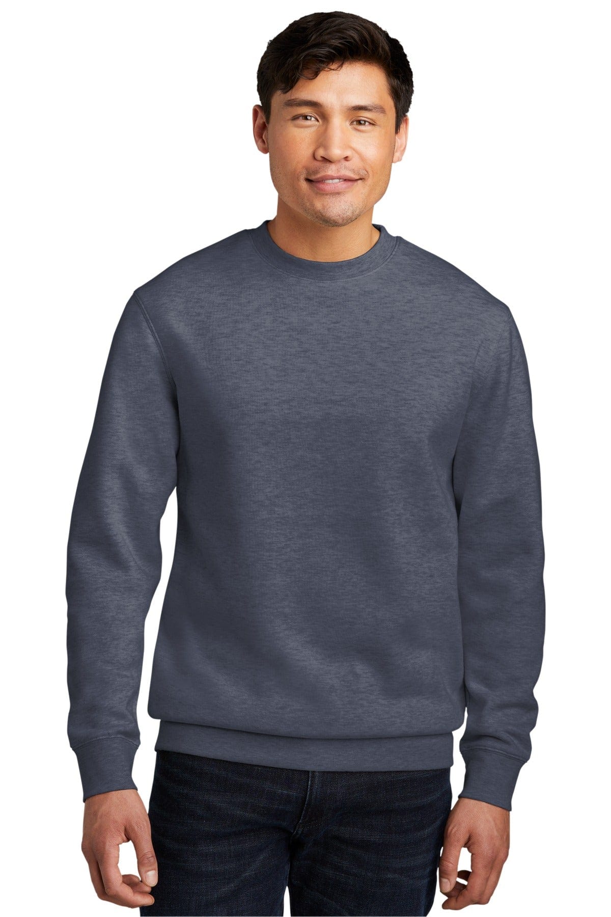 District Sweatshirts/Fleece XS / Heathered Navy District DT6104: V.I.T. Fleece Crew