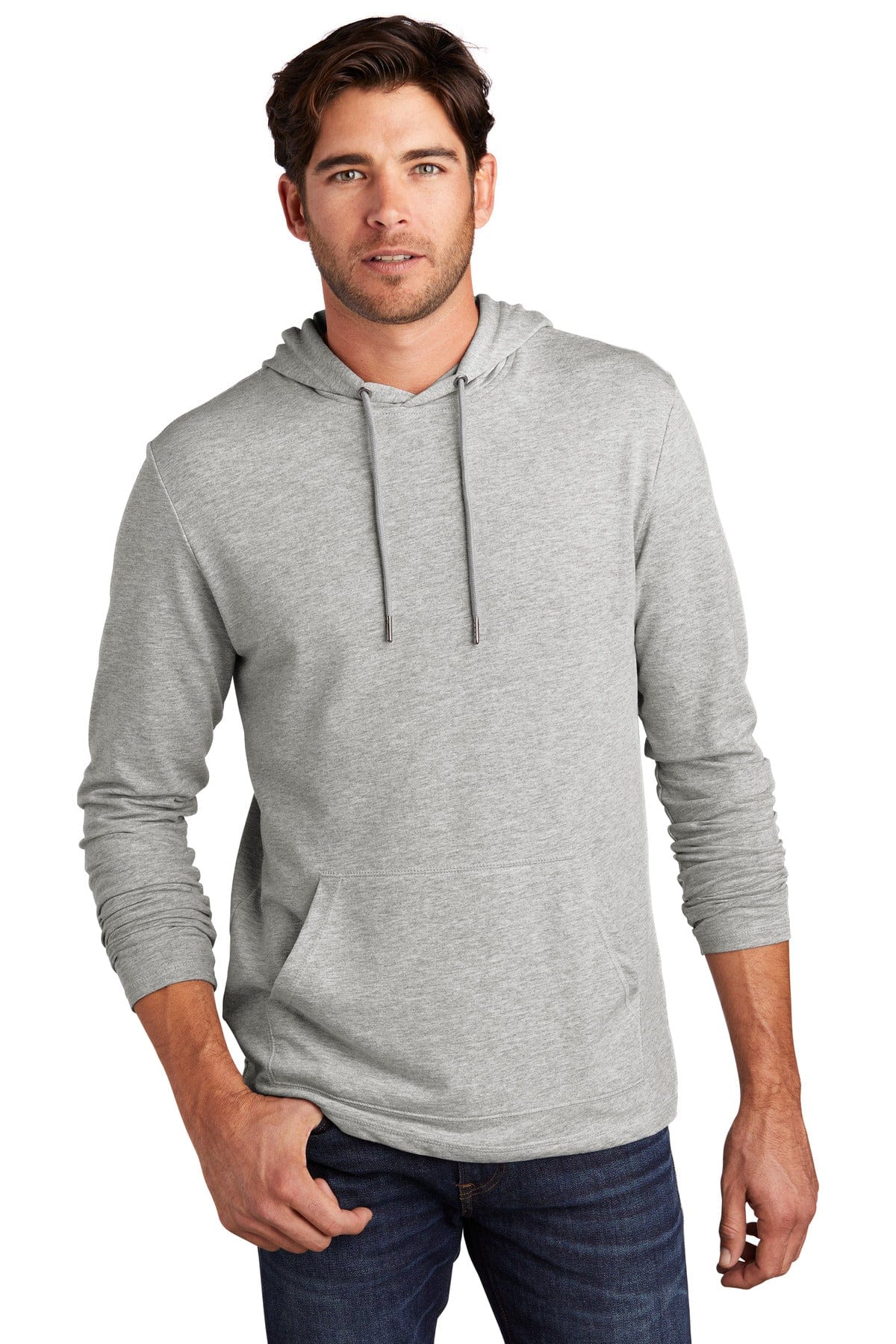 District Sweatshirts/Fleece XS / Light Heather Grey District  DT571: Featherweight French Terry Hoodie