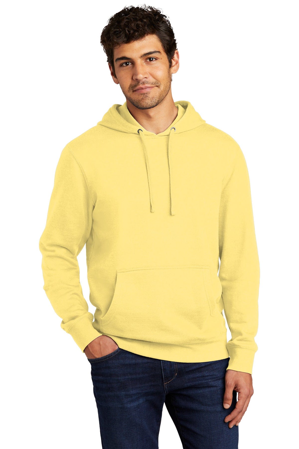 District Sweatshirts/Fleece XS / Light Yellow District DT6100: V.I.T. Fleece Hoodie