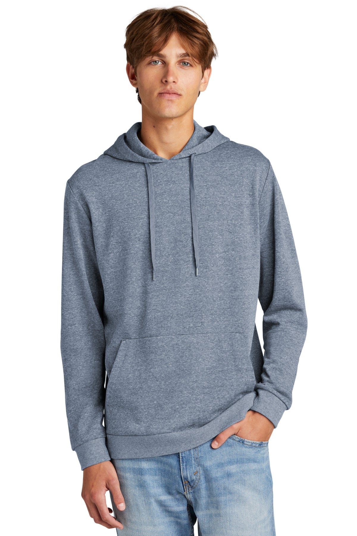 District Sweatshirts/Fleece XS / Navy Frost District DT1300: Perfect Tri Fleece Pullover Hoodie