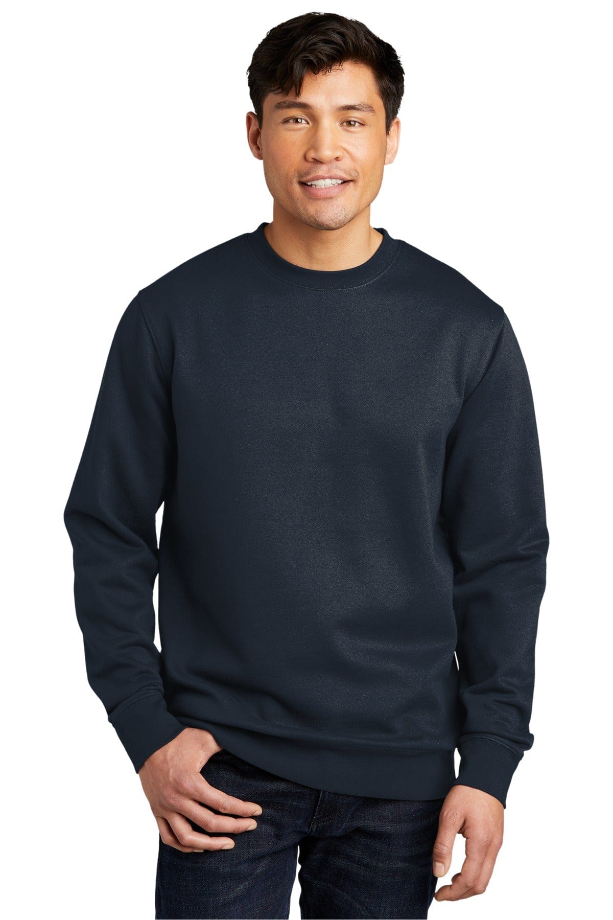 District Sweatshirts/Fleece XS / New Navy District DT6104: V.I.T. Fleece Crew