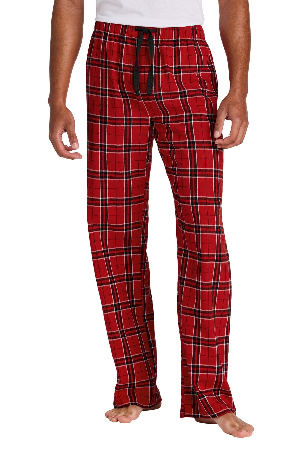 District Sweatshirts/Fleece XS / New Red District DT1800: Flannel Plaid Pant