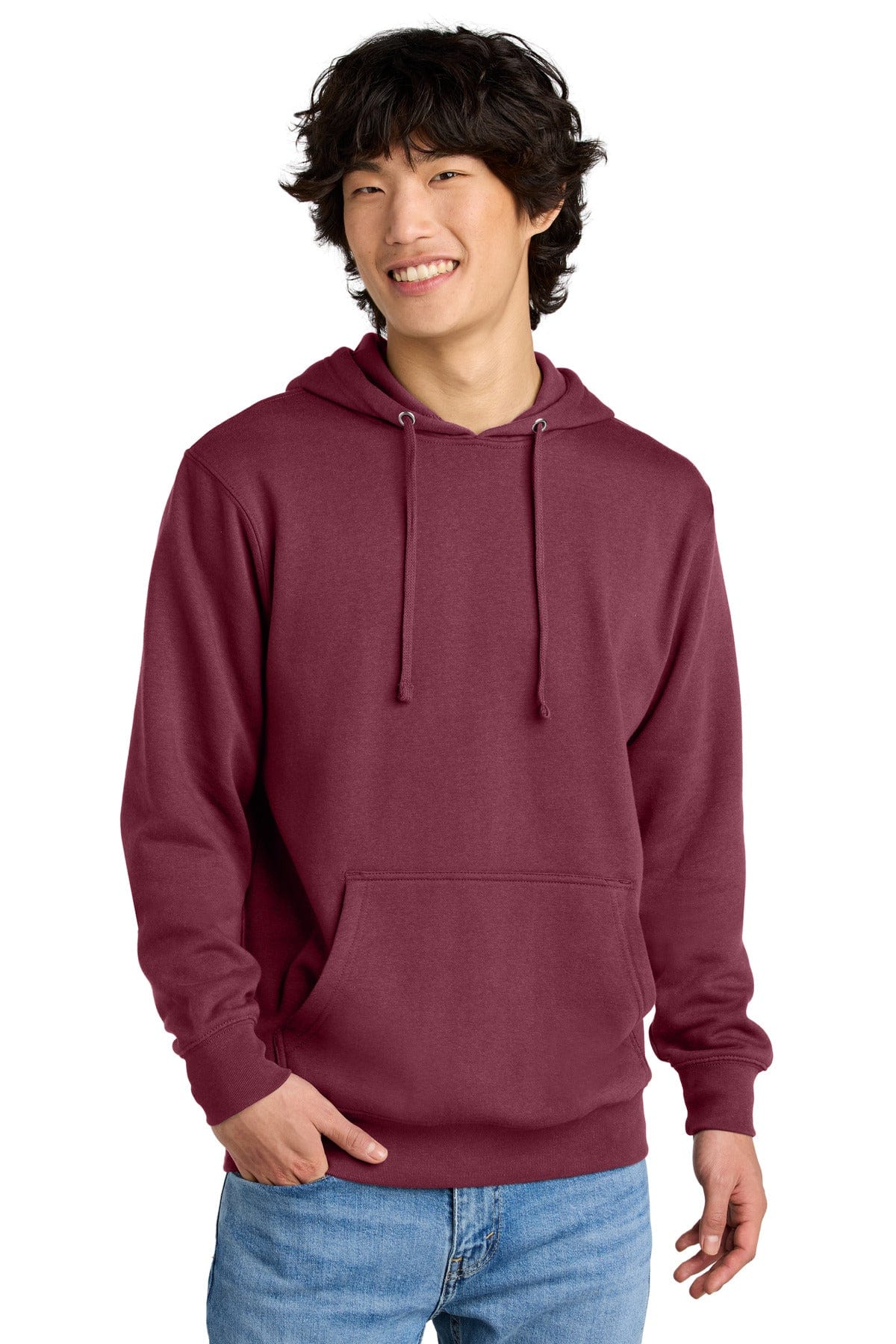 District Sweatshirts/Fleece XS / Plum District DT6100: V.I.T. Fleece Hoodie