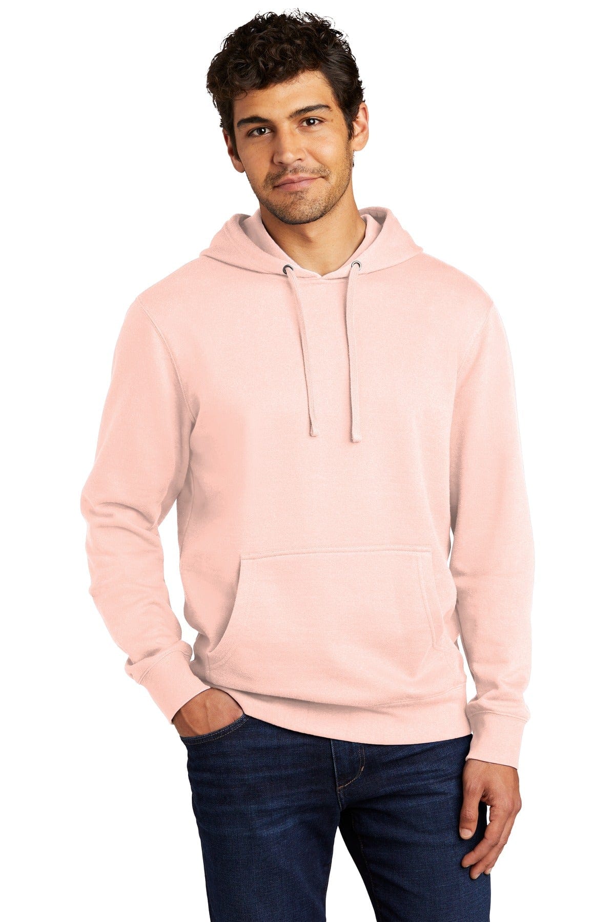 District Sweatshirts/Fleece XS / Rosewater Pink District DT6100: Wholesale Hoodie