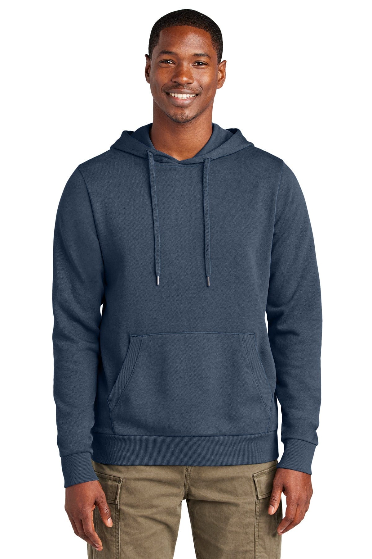 District Sweatshirts/Fleece L / True Navy District Wash DT2200: Fleece Hoodie