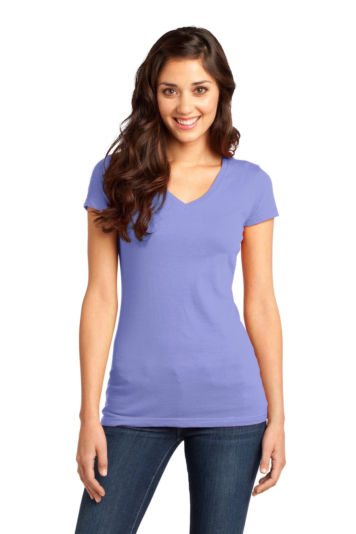 District T-Shirts DISCONTINUED  District ®  - Juniors Very Important Tee ®  V-Neck. DT6501