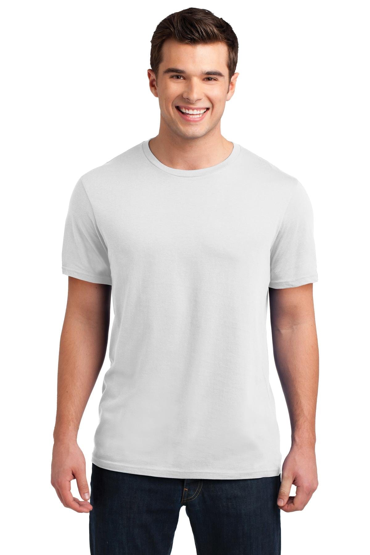 District T-Shirts DISCONTINUED  District ®  Young Mens Soft Wash Crew Tee. DT4000