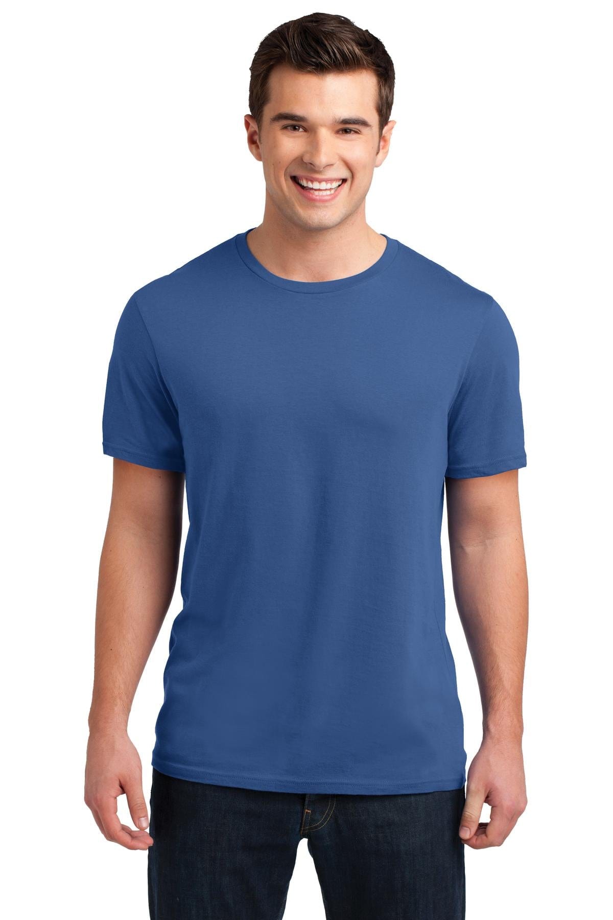 District T-Shirts DISCONTINUED  District ®  Young Mens Soft Wash Crew Tee. DT4000