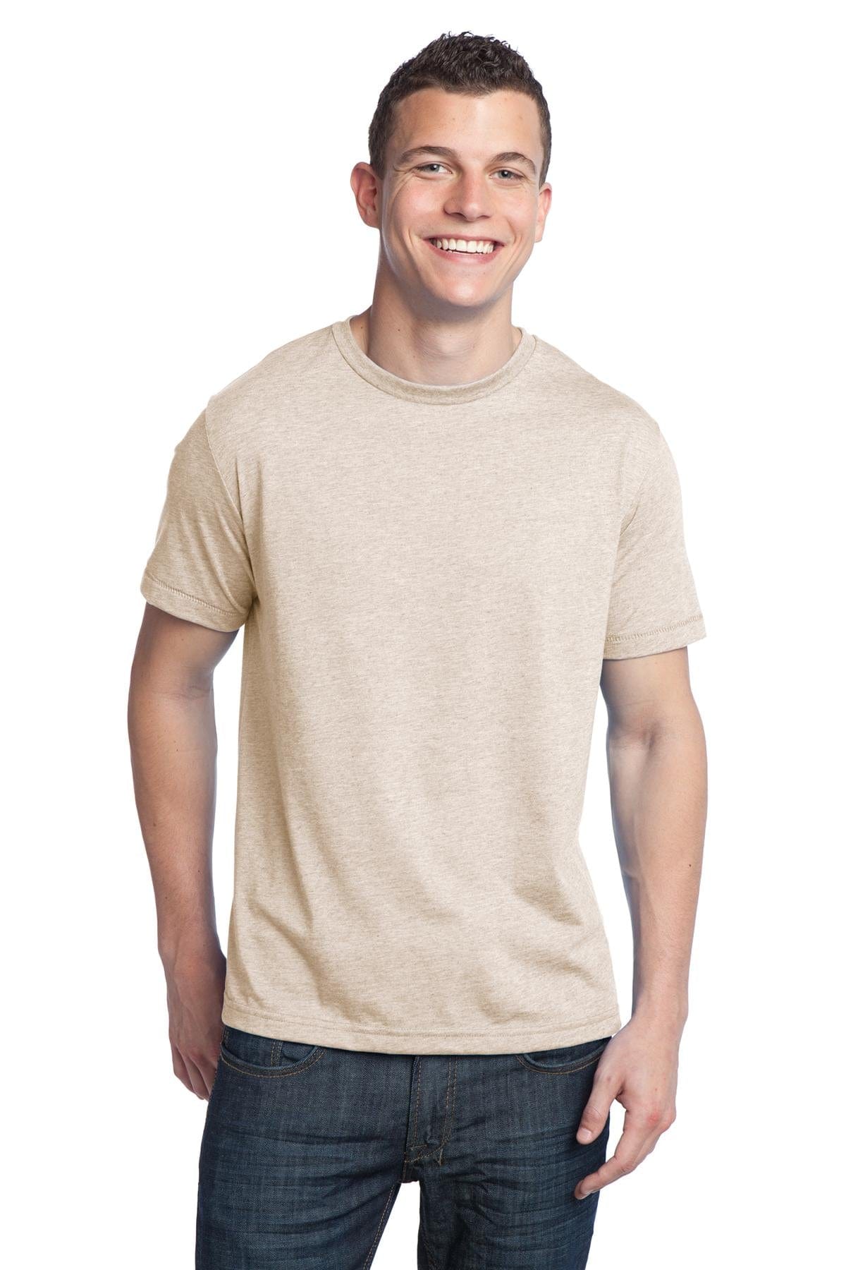District T-Shirts DISCONTINUED  District ®  - Young Mens Tri-Blend Crewneck Tee. DT142