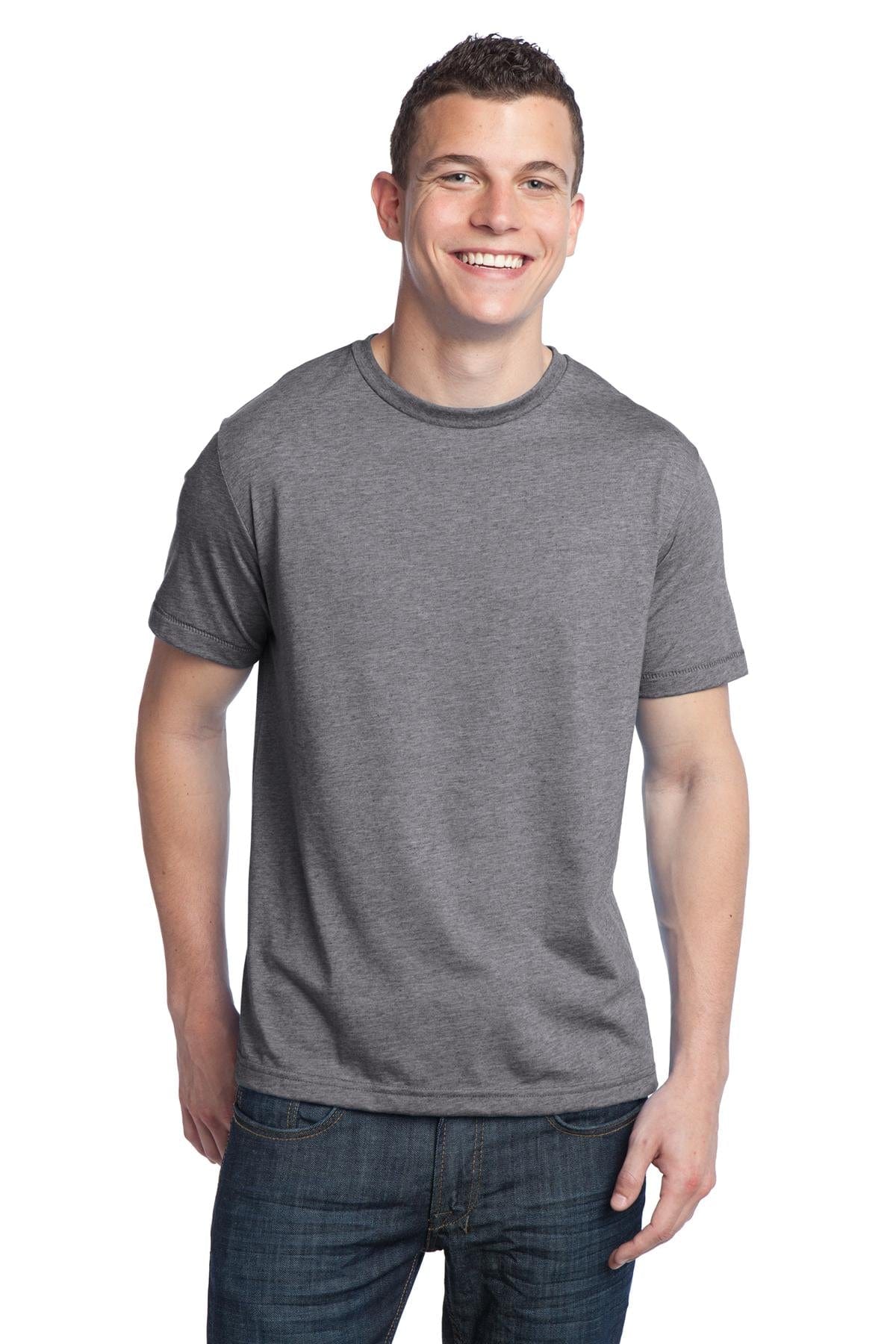 District T-Shirts DISCONTINUED  District ®  - Young Mens Tri-Blend Crewneck Tee. DT142