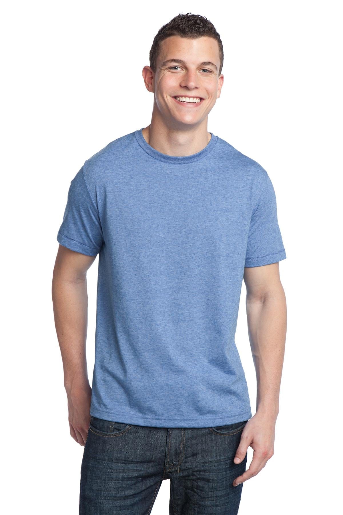 District T-Shirts DISCONTINUED  District ®  - Young Mens Tri-Blend Crewneck Tee. DT142