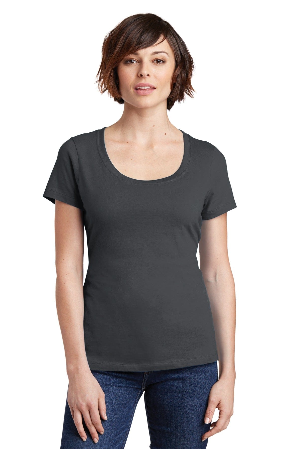 District T-Shirts District DM106L: Women's Perfect Weight Scoop Tee