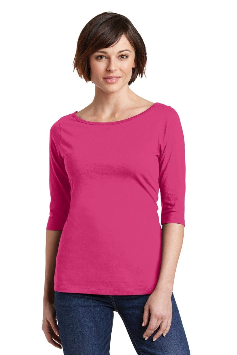 District T-Shirts District DM107L: Women's Perfect Weight 3/4-Sleeve Tee