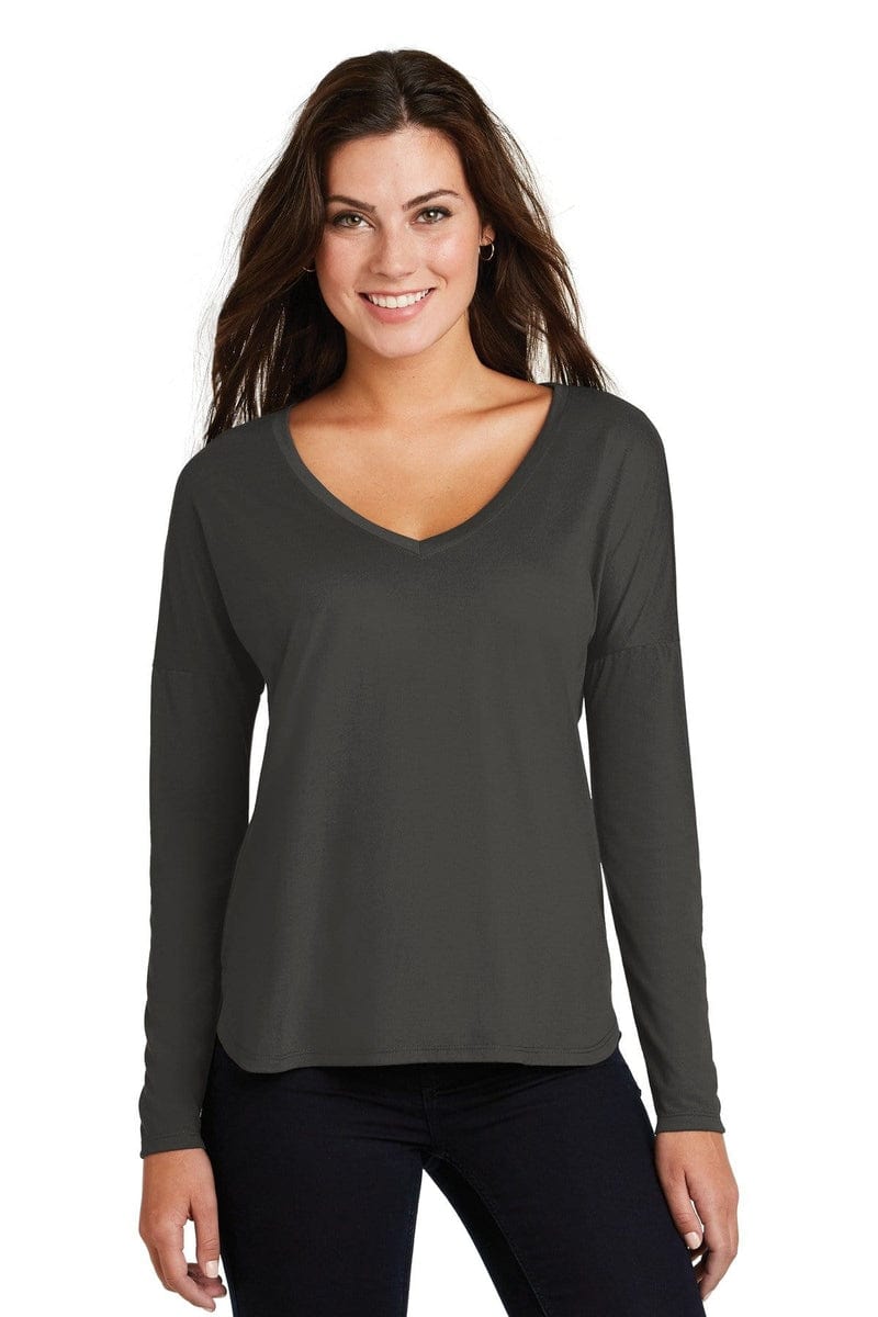 District T-Shirts District DM413: Women's Drapey Long Sleeve Tee