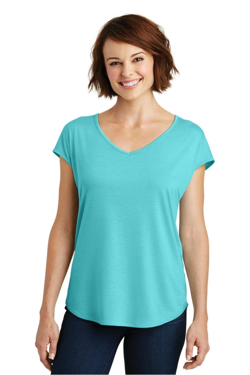 District T-Shirts District DM416: Women's Drapey Cross-Back Tee