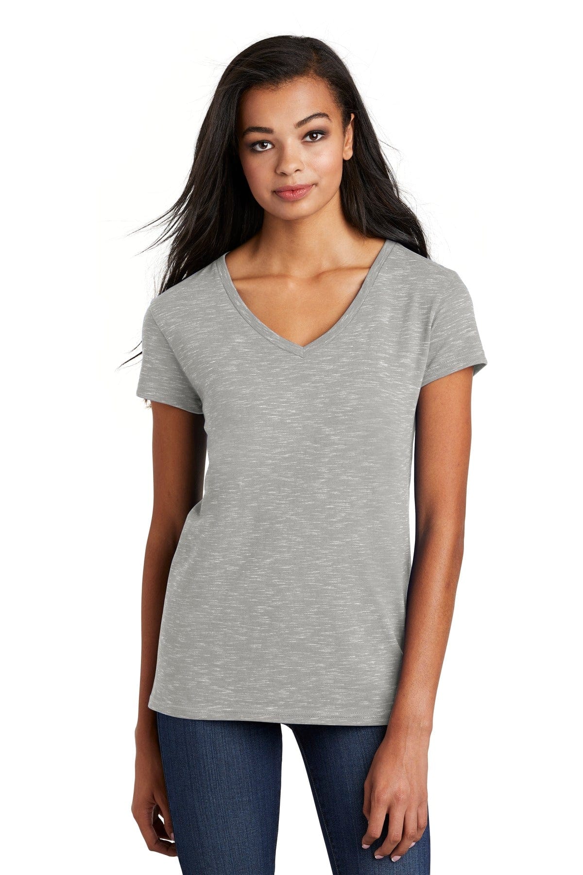 District T-Shirts District DT664: Women's Medal V-Neck Tee