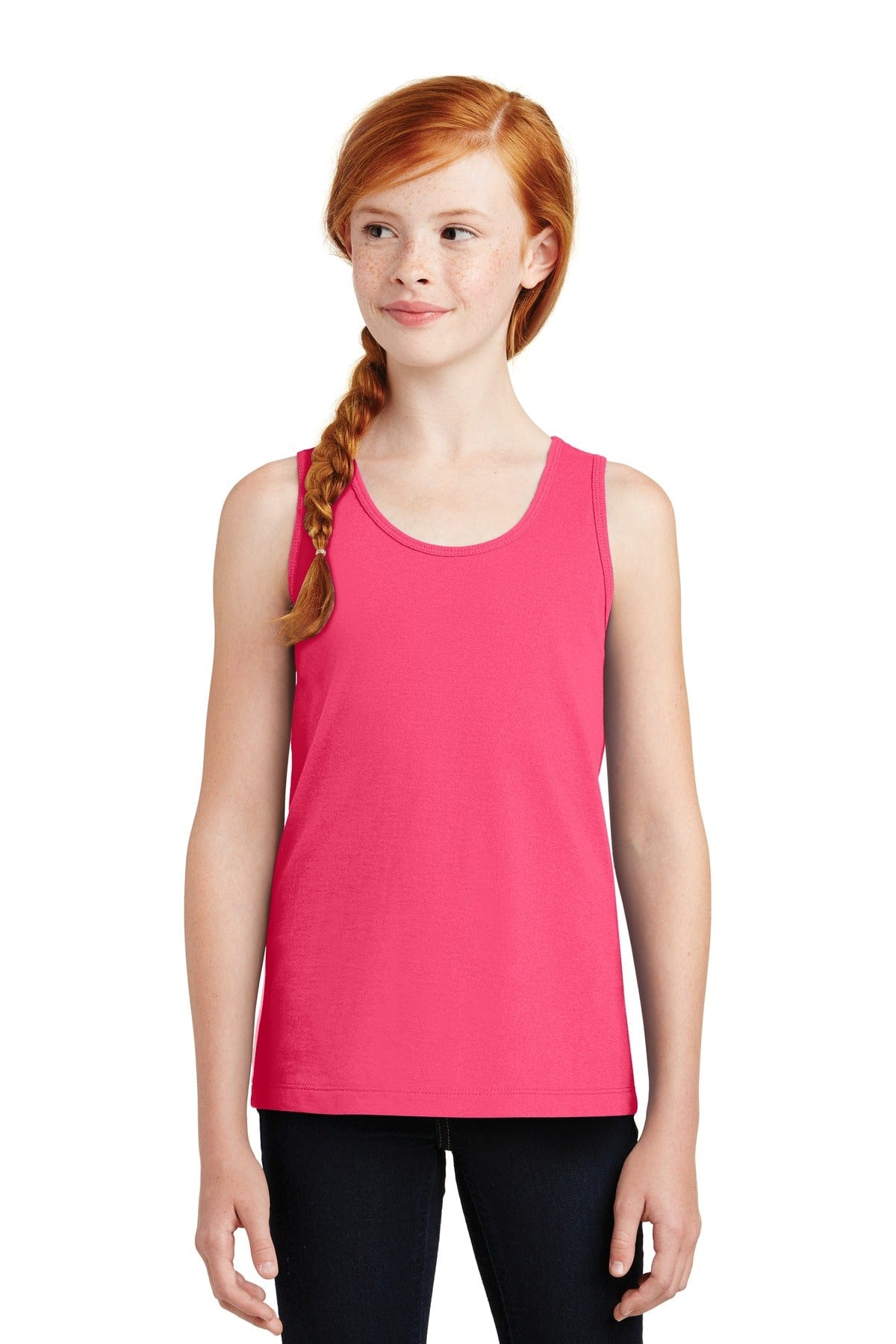District T-Shirts M / Neon Pink DISCONTINUED  District ®  Girls The Concert Tank ™ . DT5301YG