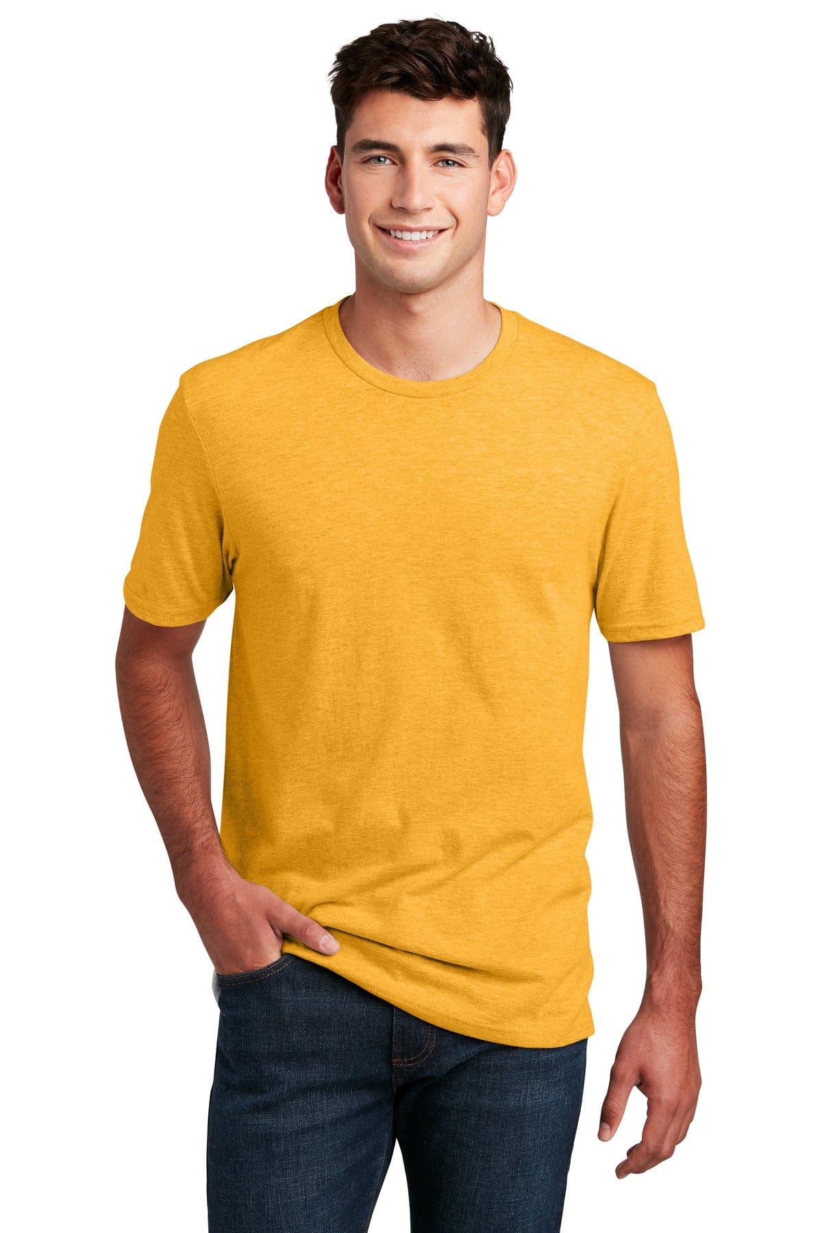 District T-Shirts S / Gold Heather District DM108: Perfect Blend CVC Tee