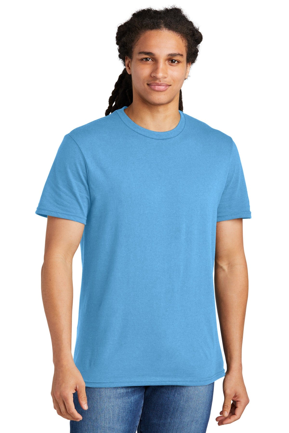 District T-Shirts XS / Aquatic Blue District DT5000: 100% Cotton Tee