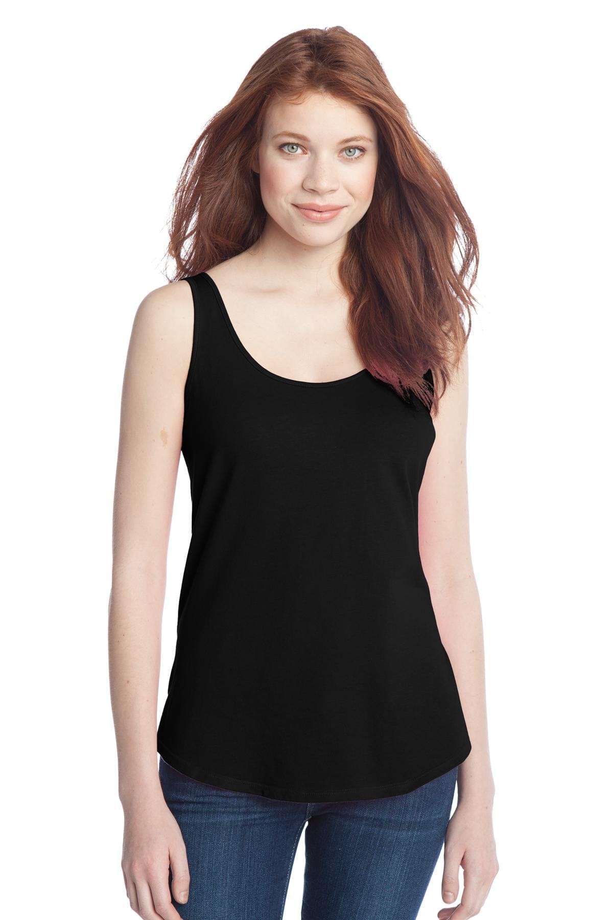 District T-Shirts XS / Black DISCONTINUED  District ®  - Juniors Cotton Swing Tank DT2500