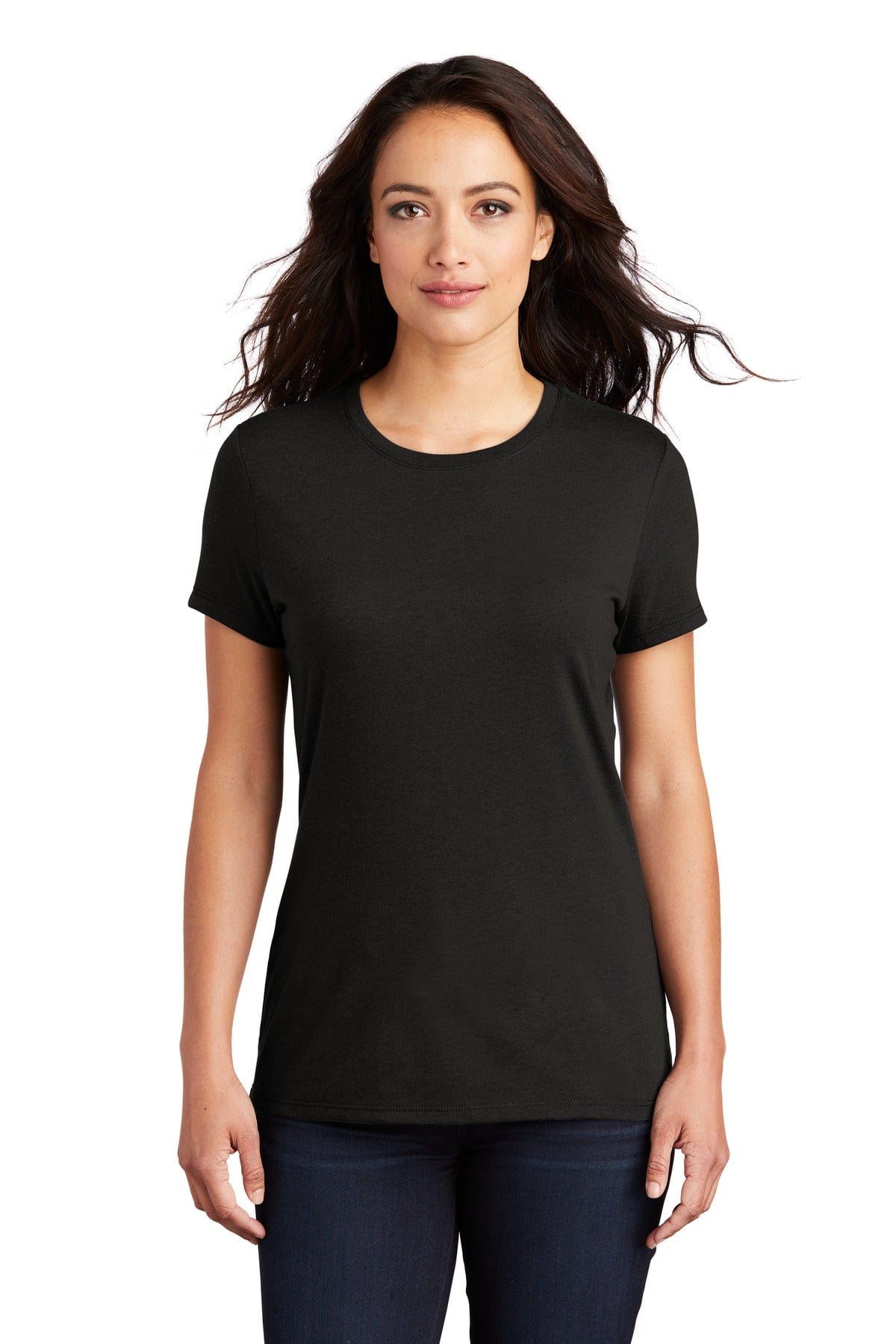 District T-Shirts XS / Black District DM130L: Women's Perfect Tri Tee
