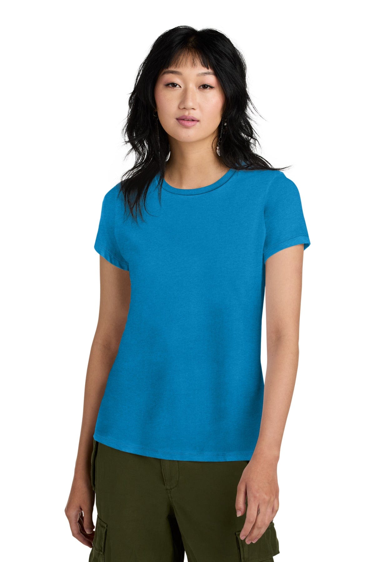District T-Shirts XS / Bright Turquoise District DM104L: Women's Perfect Weight Tee