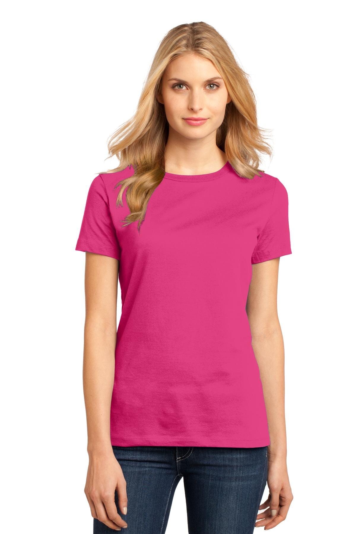 District T-Shirts XS / Dark Fuchsia District DM104L: Women's Perfect Weight Tee