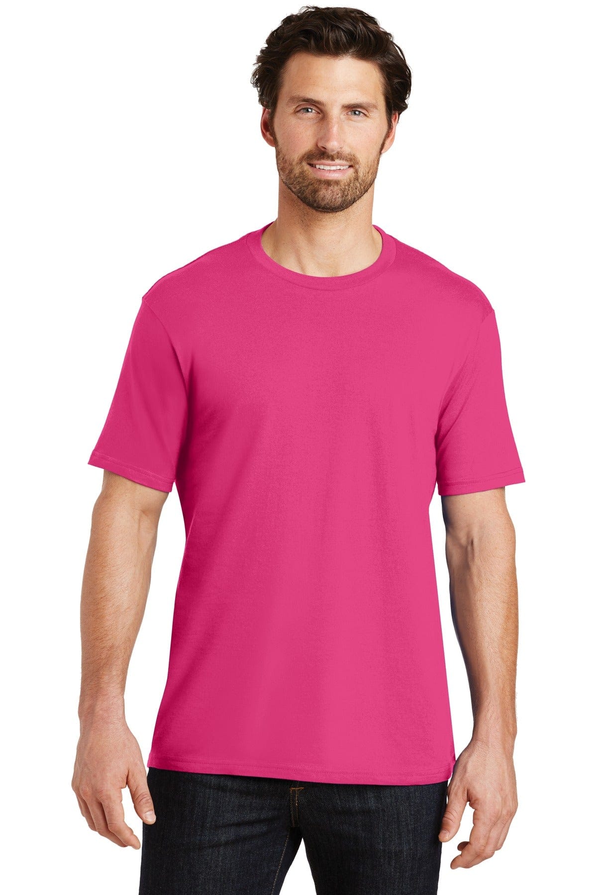 District T-Shirts XS / Dark Fuchsia District DT104: Perfect Weight Tee