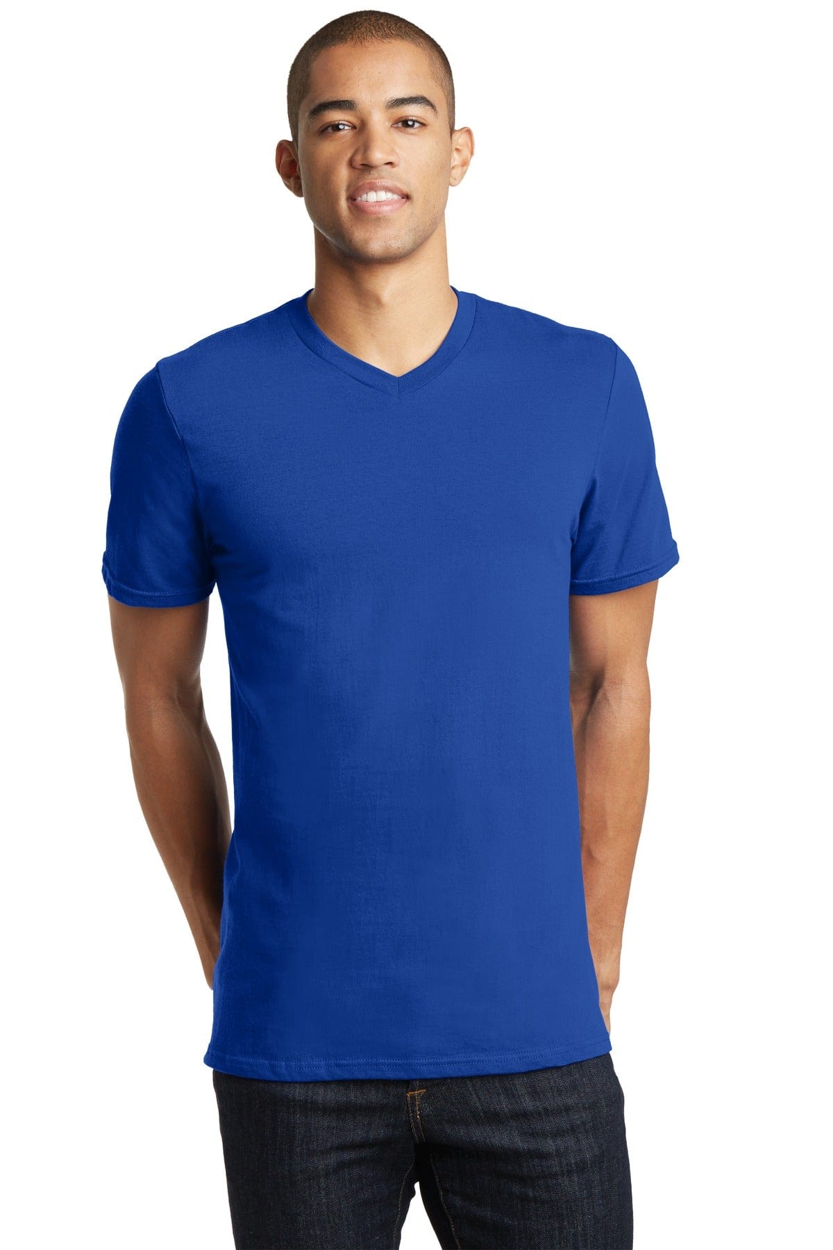 District T-Shirts XS / Deep Royal DISCONTINUED  District ®  - Young Mens The Concert Tee ®  V-Neck DT5500
