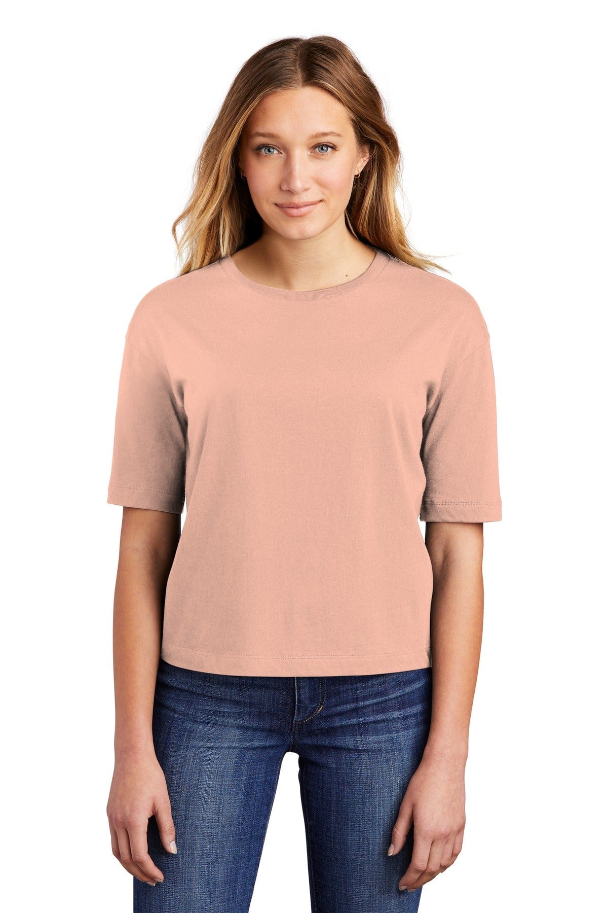 District T-Shirts XS / Dusty Peach District DT6402: Women's V.I.T. Boxy Tee