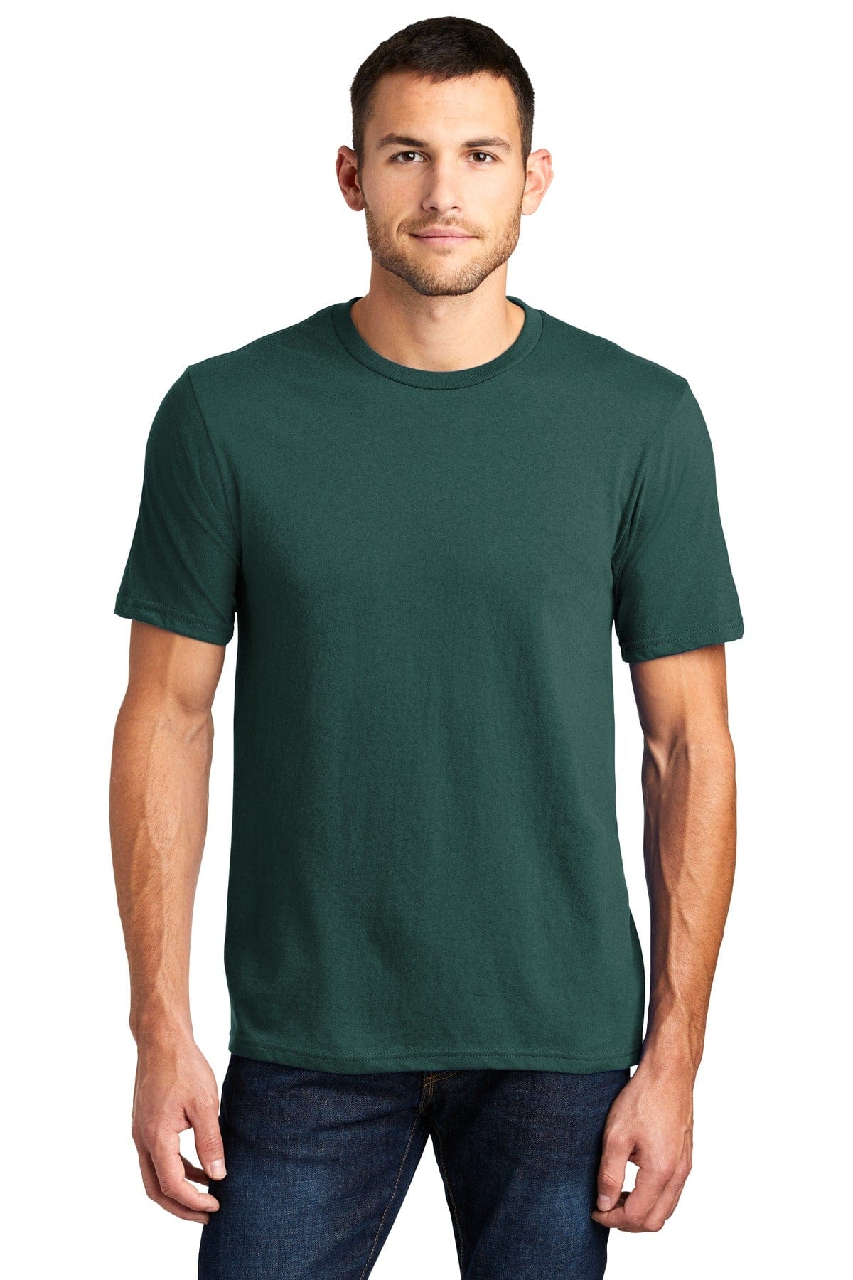 District T-Shirts XS / Evergreen District Cotton Tee: DT6000