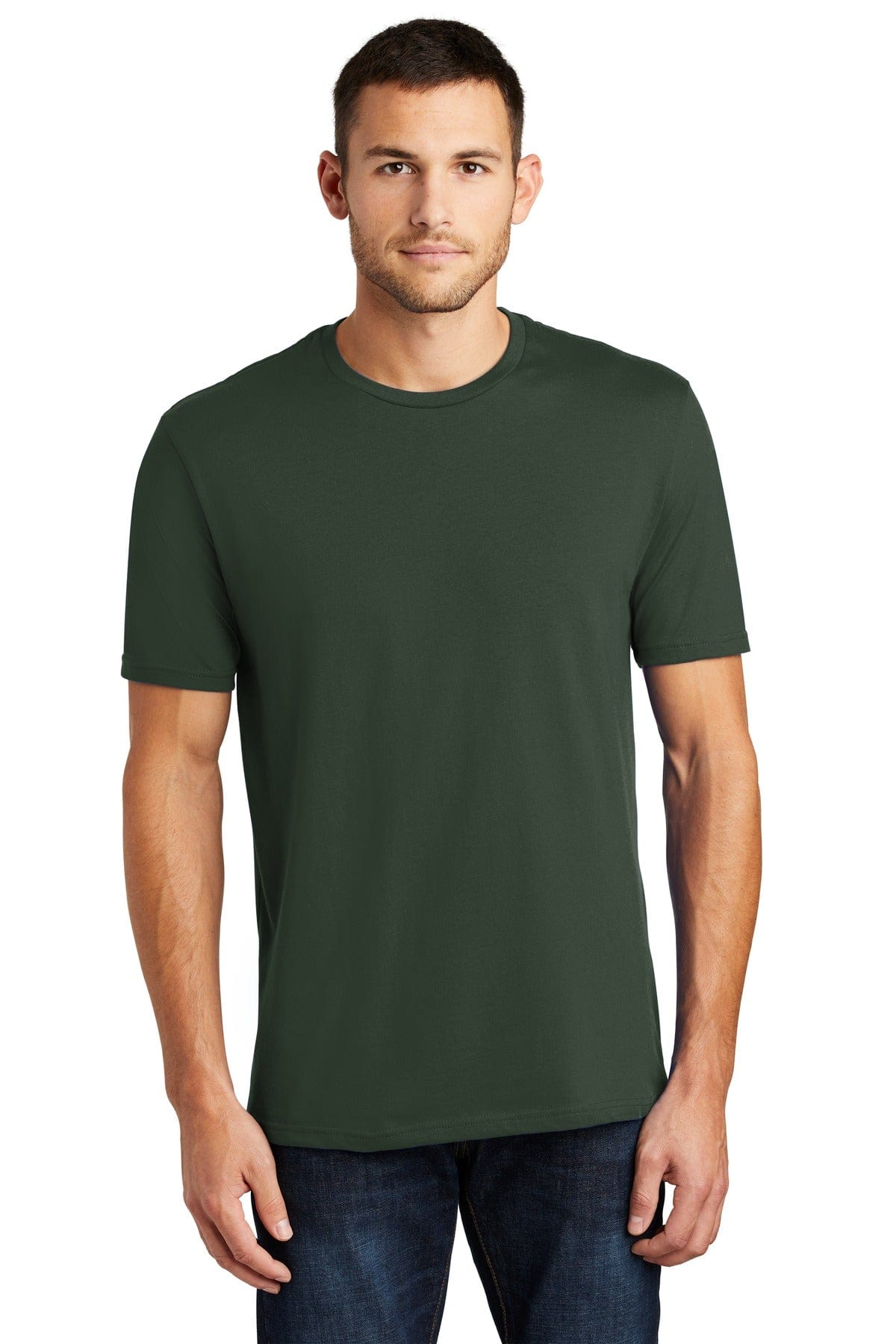 District T-Shirts XS / Forest Green District DT104: Perfect Weight Tee