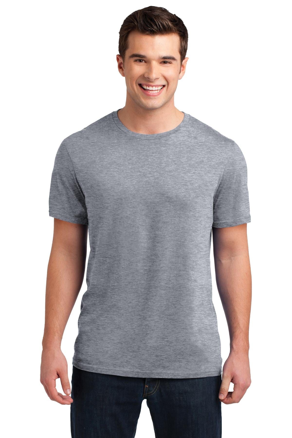 District T-Shirts XS / Heather Grey DISCONTINUED  District ®  Young Mens Soft Wash Crew Tee. DT4000
