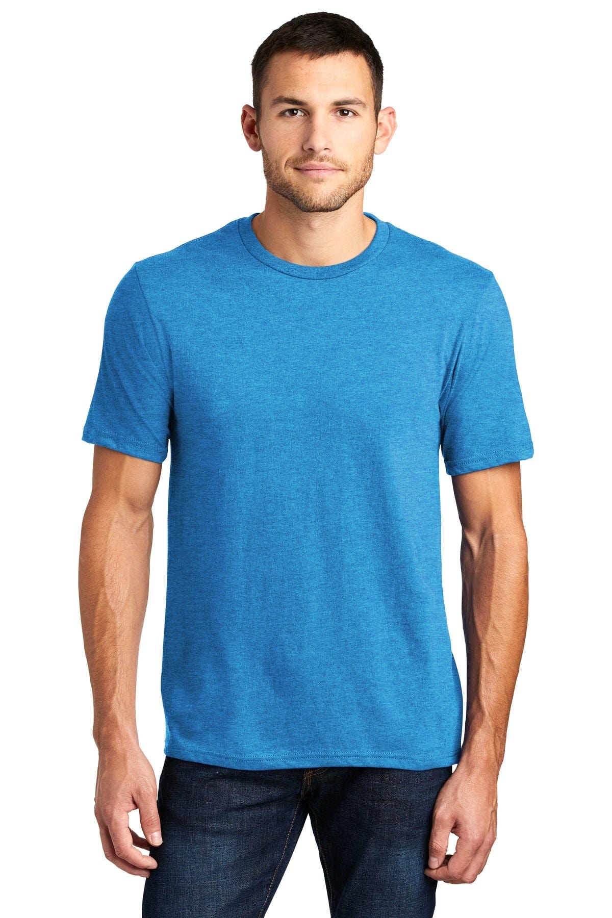 District T-Shirts XS / Heathered Bright Turquoise District DT6000: Very Important Tee
