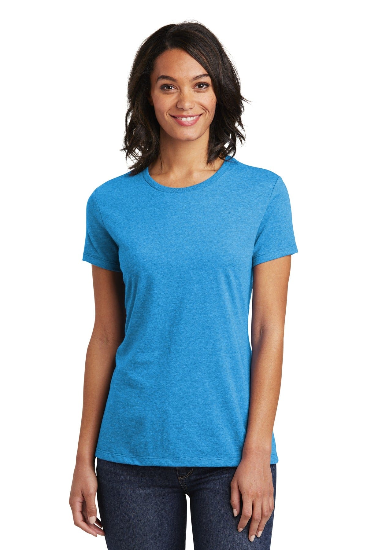 District T-Shirts XS / Heathered Bright Turquoise District Women's Very Important Tee: DT6002