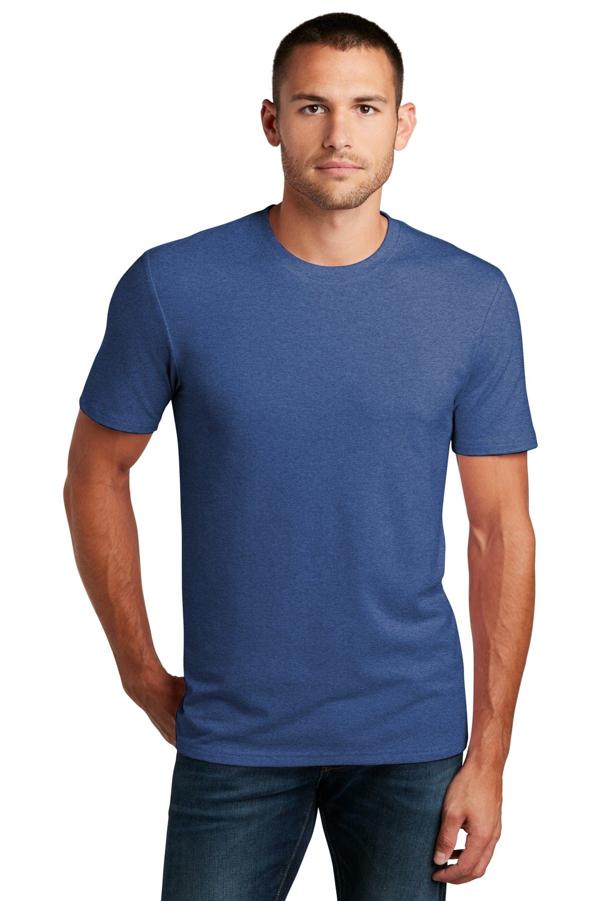 District T-Shirts XS / Heathered Deep Royal District Flex Tee DT7500