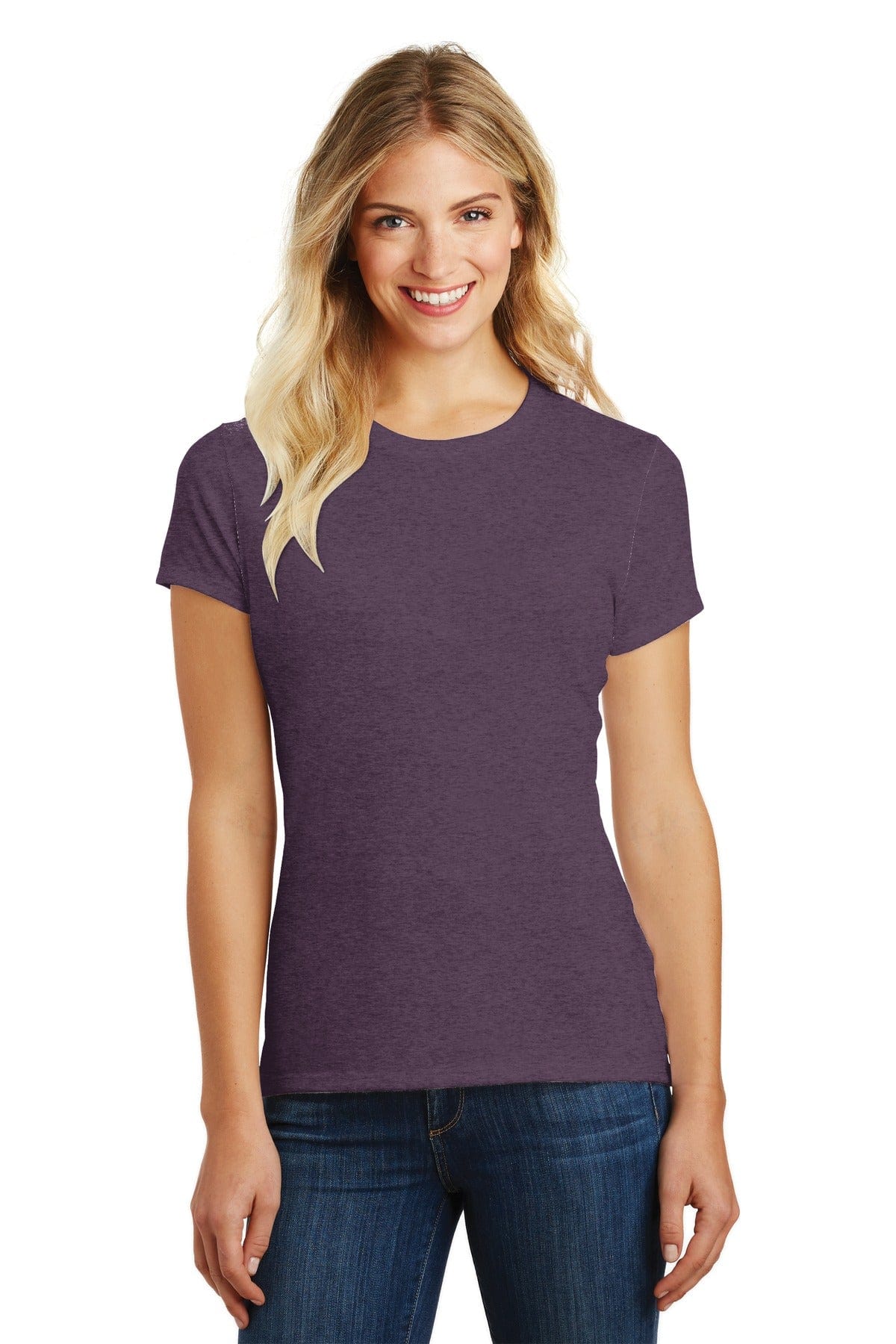 District T-Shirts XS / Heathered Eggplant District DM108L: Women's Perfect Blend Tee