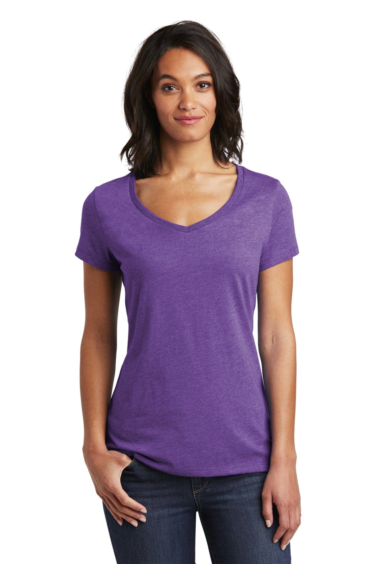 District T-Shirts XS / Heathered Purple District DT6503: Women's Very Important Tee