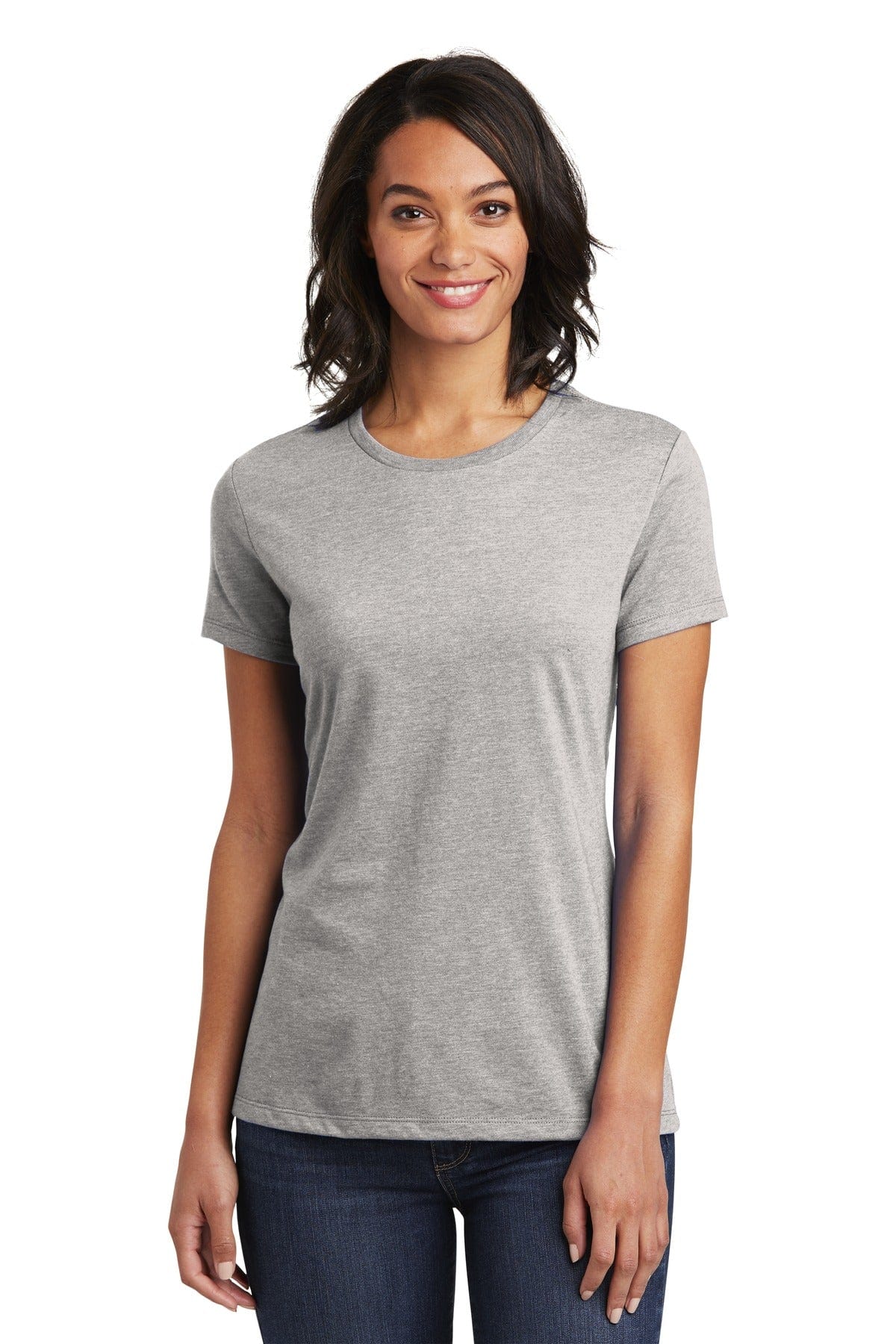 District T-Shirts XS / Light Heather Grey District Women's Very Important Tee: DT6002