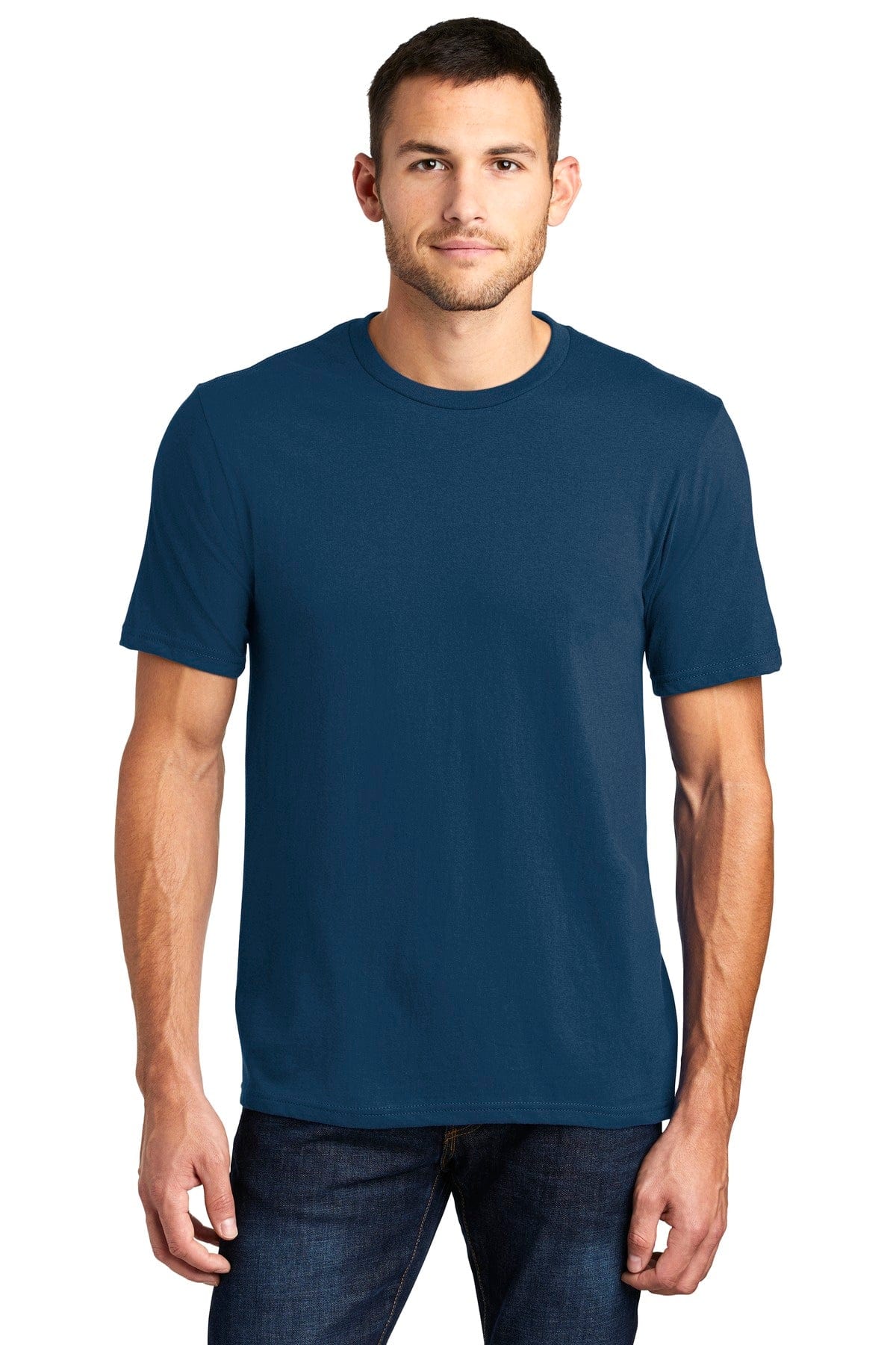 District T-Shirts XS / Neptune Blue District DT6000: 100% Cotton Shirt