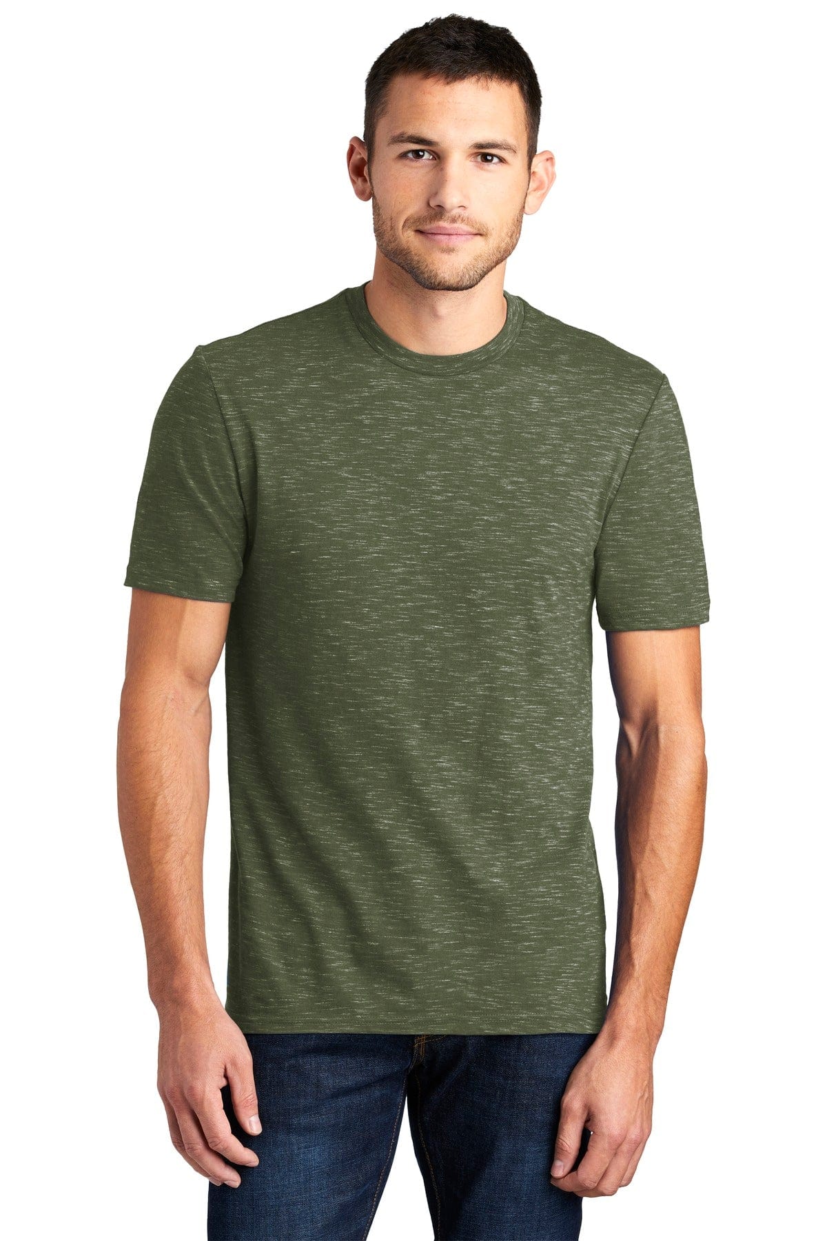 District T-Shirts XS / Olive District DT564: Medal Tee