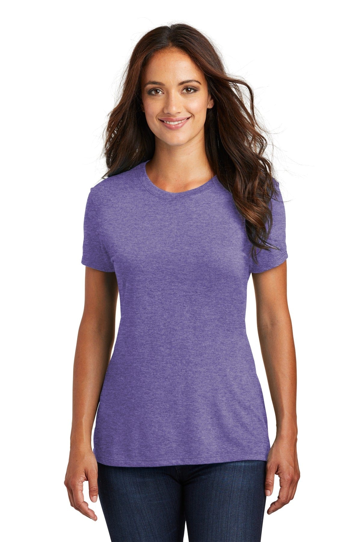 District T-Shirts XS / Purple Frost District DM130L: Women's Perfect Tri Tee