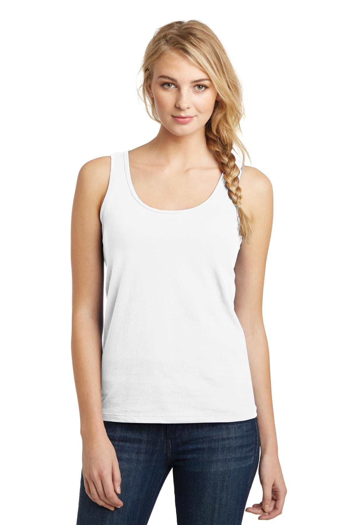 District T-Shirts XS / White DISCONTINUED  District ®  Juniors The Concert Tank ® . DT5301