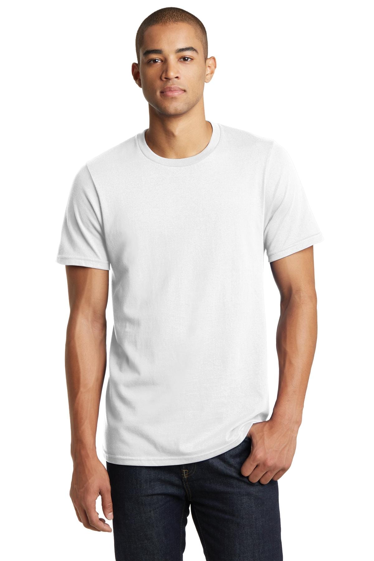 District T-Shirts M / White DISCONTINUED  District ®  Young Mens Bouncer Tee. DT7000