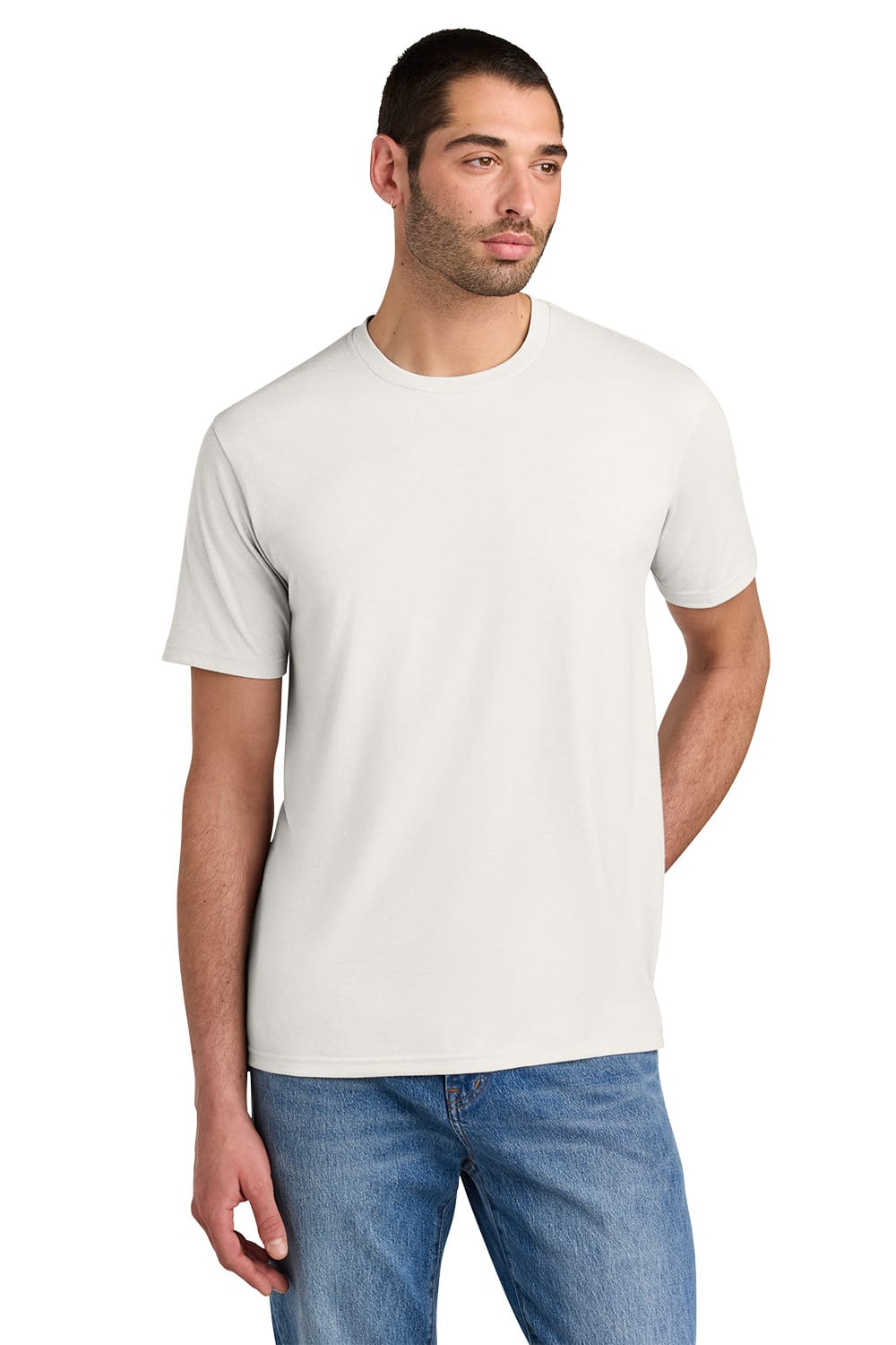 District T-Shirts XS / White Smoke District DM130 Perfect Tri Tee
