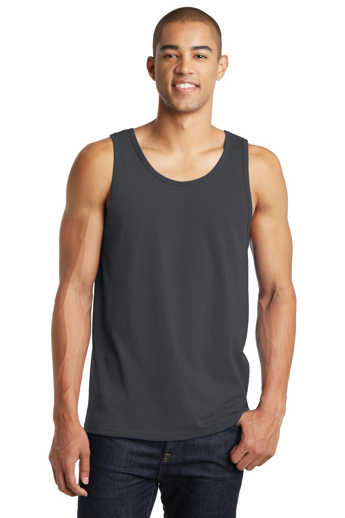 District Tank Tops XS / Charcoal District DT5300: The Concert Tank