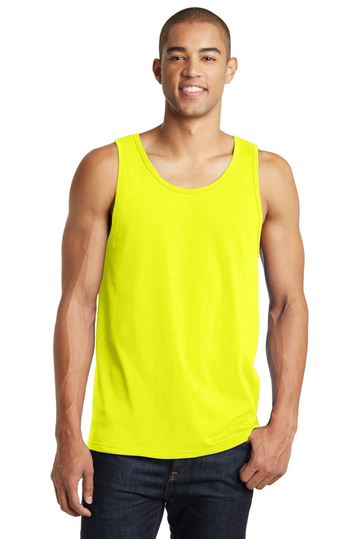 District Tank Tops XS / Neon Yellow District DT5300: The Concert Tank